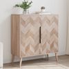 Finori Credenza Lusk 01A Rovere Sonoma 80x38,5x88 cm