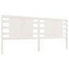vidaXL Testiera per Letto Bianca 186x4x100cm in Legno Massello di Pino
