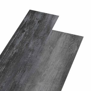 vidaXL Tavole per Pavimenti 36 pcs Grigio lucido 5,02 m&sup2; PVC