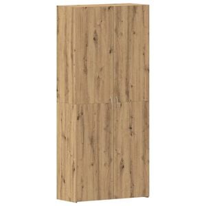 vidaXL Mobile per scarpe 80 x 35.5 x 180 cm Legno ingegnerizzato