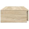 vidaXL Cassetti per letto Rovere Sonoma 80 x 36,5 x 16,5 cm