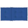 vidaXL Cuscini per Sedia 4 pz Blu Reale 100x50x3 cm in Tessuto Oxford