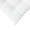 vidaXL Cuscini per Seduta 2 pcs Bianco 40 x 40 x 6 cm Tessuto