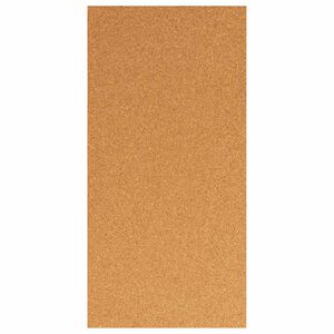 vidaXL Foglio di Sughero 12 pcs 100 x 50 x 0,5 cm Sughero Marrone