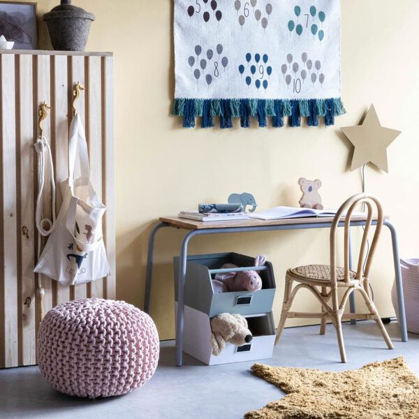 KidsDepot Scatola di Conservazione Original in Metallo Argento