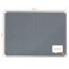 Nobo Bacheca in Feltro Premium Plus 60x45 cm Grigio