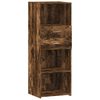 vidaXL Credenza Rovere Fumo 45x42,5x124 cm in Legno Multistrato