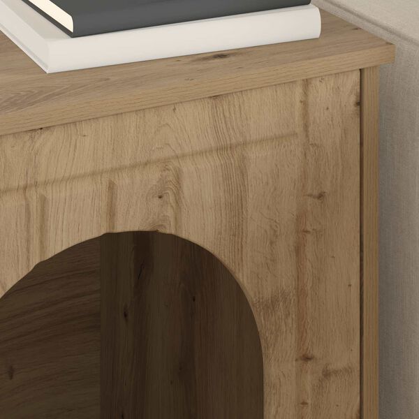 vidaXL Casa per Gatti Rovere Artigianale 53 x 52 x 62 cm