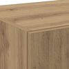 vidaXL Credenza rovere artigianale 70 x 42.5 x 185 cm