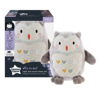 Tommee Tippee Addestratore Sonno Bambini Ollie the Owl Ricaricabile