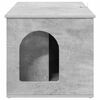 vidaXL Casa per Gatti Calcestruzzo 85 x 55 x 50 cm Legno multistrato