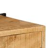 vidaXL Credenza in Legno Massello di Mango 150x40x80 cm