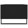 vidaXL Tavolino da Salotto Nero 90x50x36,5 cm in Legno Multistrato