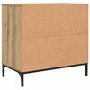 vidaXL Comodino rovere artigianale 63.5 x 36 x 61 cm Legno multistrato