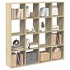 vidaXL Libreria Rovere Sonoma 137,5x29x137,5 cm in Legno Multistrato