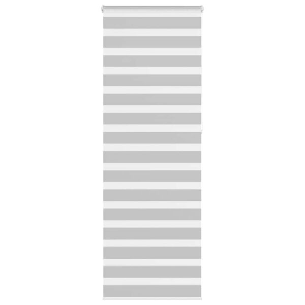 vidaXL Tenda a Rullo Zebra Larghezza Tessuto 65,9 cm Poliestere