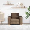 vidaXL Poltrona Divano Marrone 100x78x84 cm Tessuto