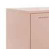 vidaXL Credenza Rosa 68,5x38,5x123,5 in Acciaio