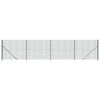 vidaXL Recinzione Metallica con Flangia Verde 2x10 m