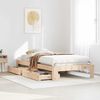 vidaXL Letto senza Materasso 90x190 cm in Legno Massello di Pino