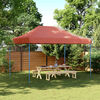 vidaXL Tenda Party Terracotta 279 x 410 x 315 cm Tessuto Oxford
