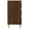 vidaXL Credenza Rovere Marrone 60x35x70 cm in Legno Multistrato