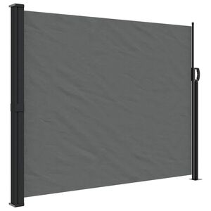 vidaXL Tenda da Sole Laterale Retrattile Antracite 160x500 cm