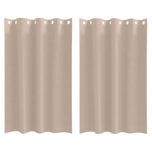 vidaXL Tende Blackout con Anelli 2 pcs Talpa 175 x 140 cm Poliestere