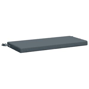 vidaXL Cuscino per panchina SOEST 100% Poliestere Blu 60 x 40 x 5 cm