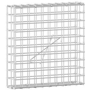 vidaXL Gabion con Filo da 3,5 mm e Maglia da 5x5 cm 50x10x50 cm