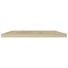 vidaXL Ripiani per Libreria 8pz Rovere Sonoma 60x20x1,5cm Multistrato