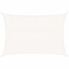 vidaXL Vela Parasole 160 g/m&sup2; Bianca 2,5x3,5 m in HDPE