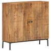 vidaXL Credenza 75x30x75 cm in Legno Massello di Mango