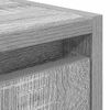 vidaXL Comodini a Muro 2 pz Grigio Sonoma 38x34x40 cm