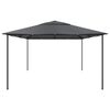 vidaXL Gazebo da Giardino 4x4x3 m Antracite 180 g/m&sup2;