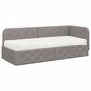 vidaXL Cornice del letto ad angolo Talpa 80 x 200 cm Tessuto