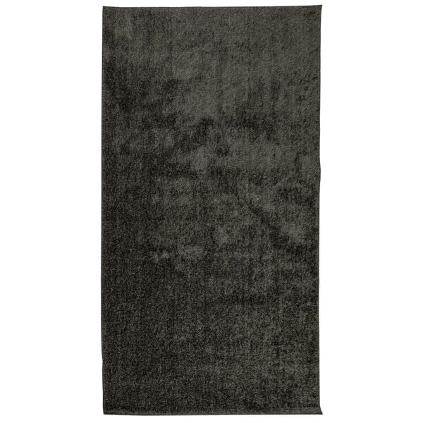 vidaXL Tappeto a Pelo Lucido Lungo ISTAN Effetto Antracite 80x150 cm