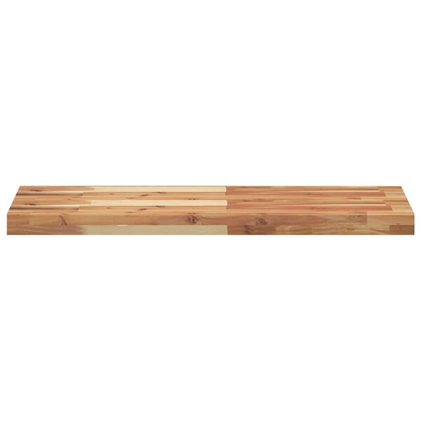 vidaXL Ripiano a Parete 100x30x4cm Legno Massello Acacia Rifinito Olio