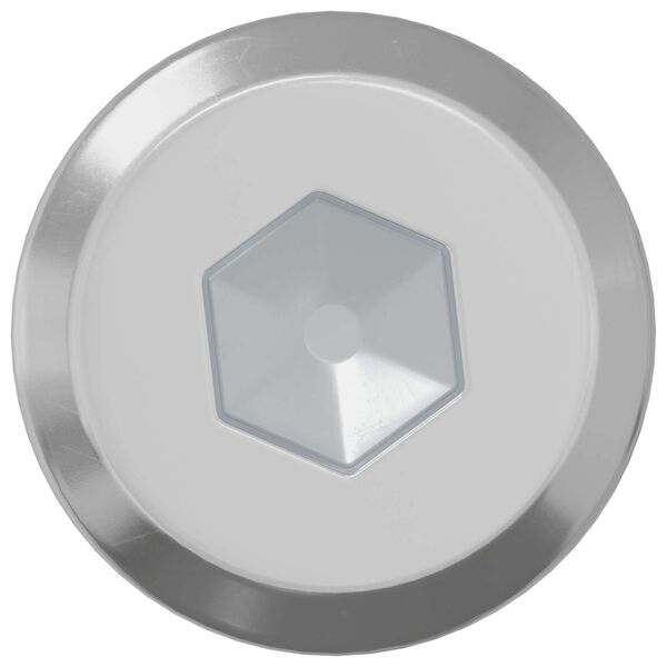 vidaXL Vite di Blocco Tinta unita 12 pcs Argento M6 x 30 mm Acciaio