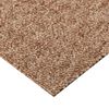 vidaXL Quadrotte di Moquette 16 pz 4 m&sup2; 25x100 cm Beige