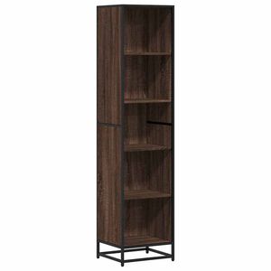 vidaXL Libreria Rovere Marrone 40x35x170,5 cm in Legno Multistrato