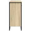 vidaXL Credenza Rovere Sonoma 97x32,5x74,5 cm in Legno Multistrato