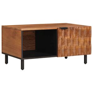 vidaXL Tavolino da salotto Marrone 80 x 50 x 40 cm