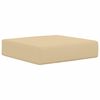 vidaXL Cuscino da Sedia Esterno Beige 40 x 40 x 8 cm 100% Poliestere