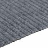 vidaXL Runner in Moquette Grigio chiaro 80 x 200 cm Tessuto