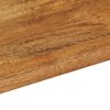 vidaXL Piano per Tavolo 110x30x3,8cm Rettangolare Legno Massello Mango