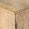 vidaXL Mobile Porta TV 160x30x45 cm in Legno Massello di Mango