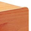 vidaXL Comodino 2 pcs Marrone 39 x 34 x 33 cm Legno di pino massello