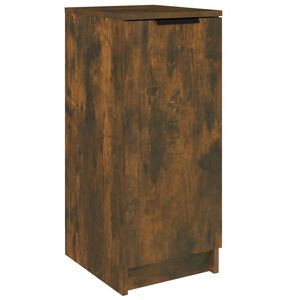 vidaXL Scarpiera Rovere Fumo 30x35x70 cm in Legno Multistrato