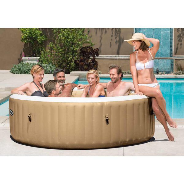 Intex Vasca Idromassaggio Rotonda PureSpa 216x71 cm 6 Persone